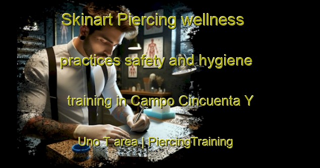 Skinart Piercing wellness practices safety and hygiene training in Campo Cincuenta Y Uno T area | PiercingTraining | PiercingClasses | SkinartTraining-Mexico